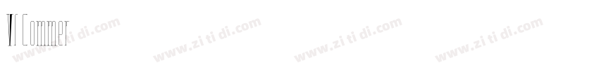 Vf Commer字体转换